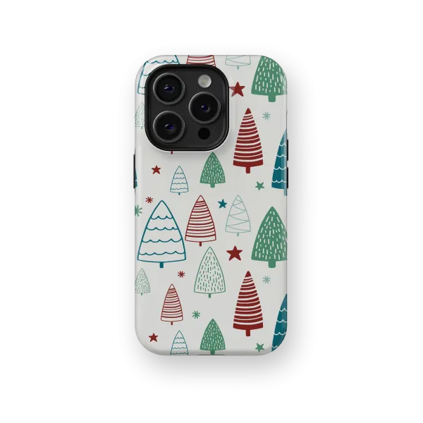 Nordic Forest | Coque de téléphone 3D 2en1 Ultra-résistante