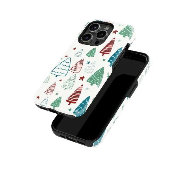 Nordic Forest | Coque de téléphone 3D 2en1 Ultra-résistante