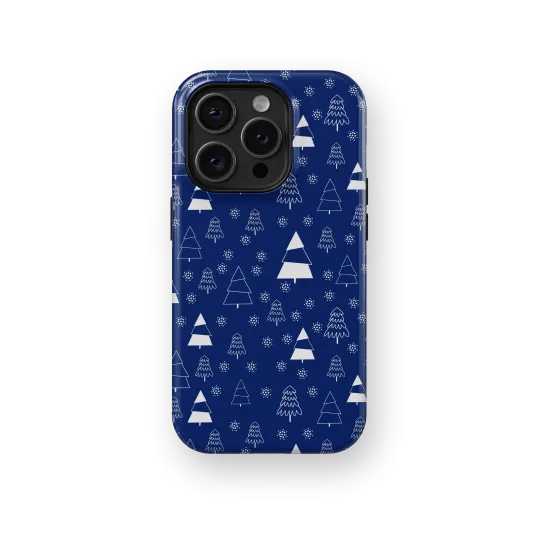 Midnight Pines | Coque de téléphone 3D 2en1 Ultra-résistante