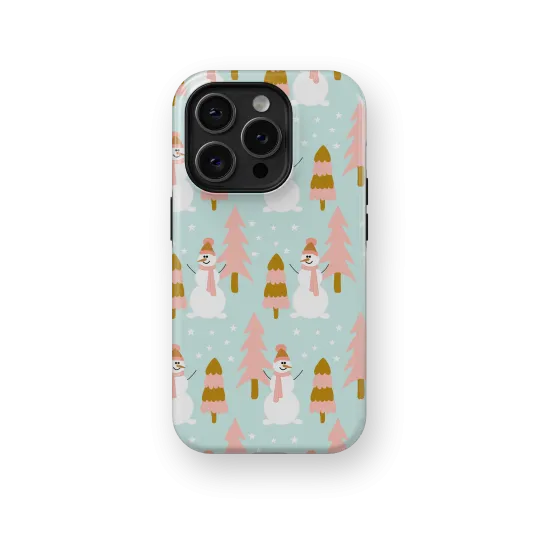 Pastel Snow | Coque de téléphone 3D 2en1 Ultra-résistante