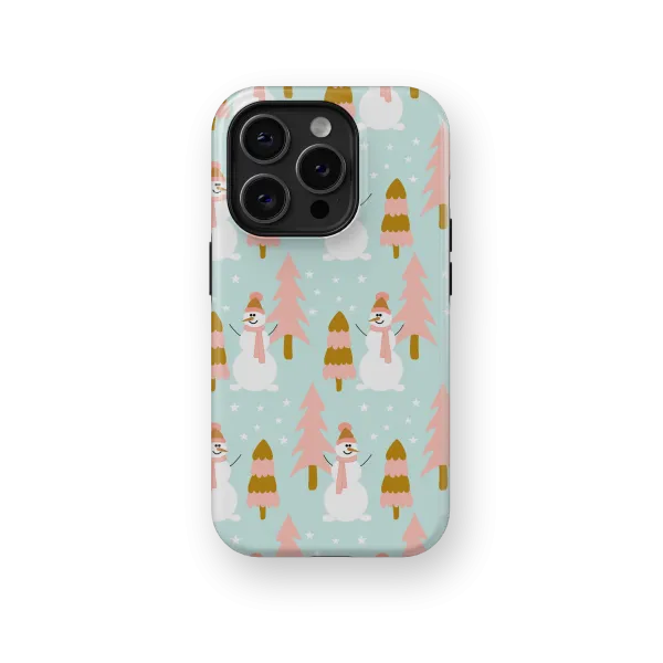 Pastel Snow | Coque de téléphone 3D 2en1 Ultra-résistante