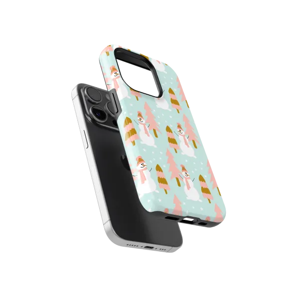 Pastel Snow | Coque de téléphone 3D 2en1 Ultra-résistante