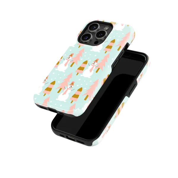 Pastel Snow | Coque de téléphone 3D 2en1 Ultra-résistante