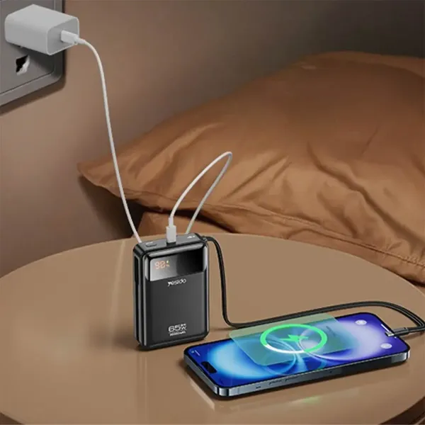 YESIDO Batterie Externe Power Bank USB-C 20000mAh 65W