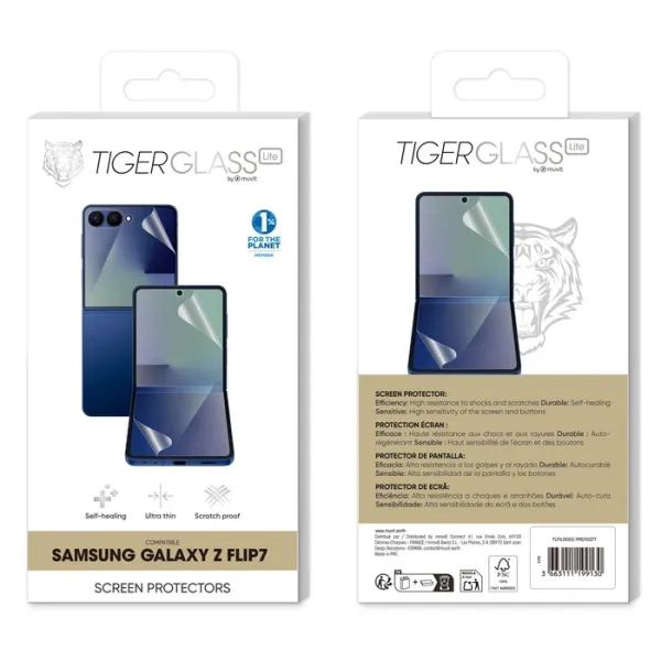 TIGER Protection d'écran Samsung Galaxy Z Flip7