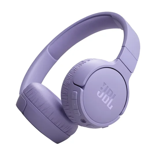 JBL Casque Bluetooth Tune 670NC ANC avec Micro Supra-auriculaire violet