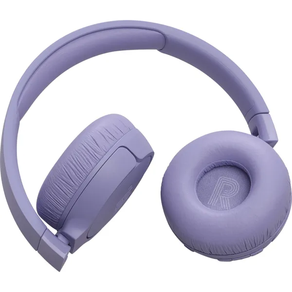 JBL Casque Bluetooth Tune 670NC ANC avec Micro Supra-auriculaire violet