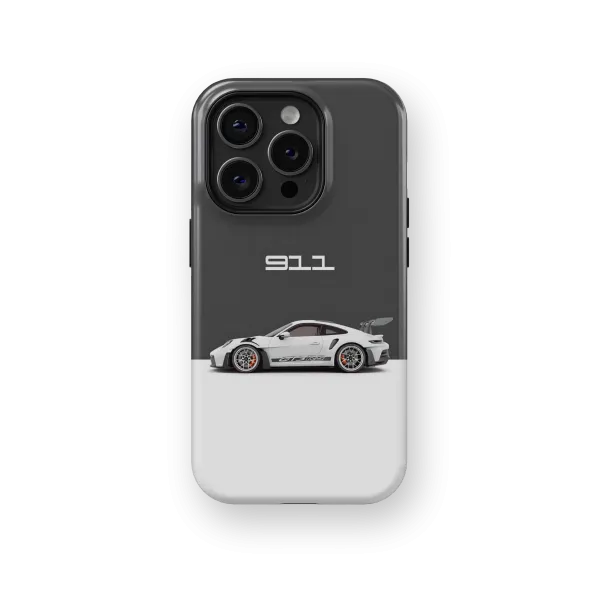 Red Brake Caliper Porsche | Coque de téléphone 3D 2en1 Ultra-résistante