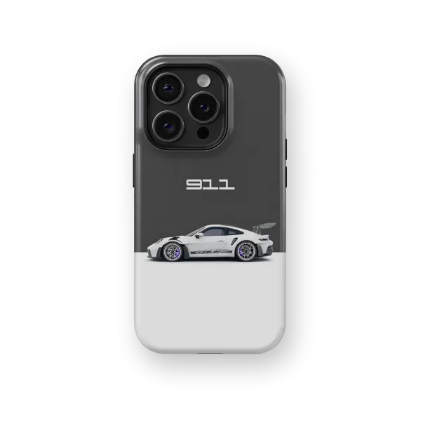 Purple Brake Caliper Porsche | Coque de téléphone 3D 2en1 Ultra-résistante