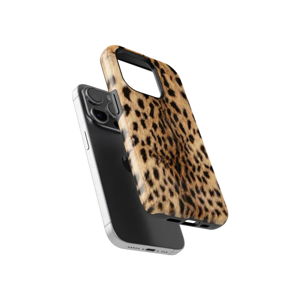 Leopard Luxe | Coque de téléphone 3D 2en1 Ultra-résistante