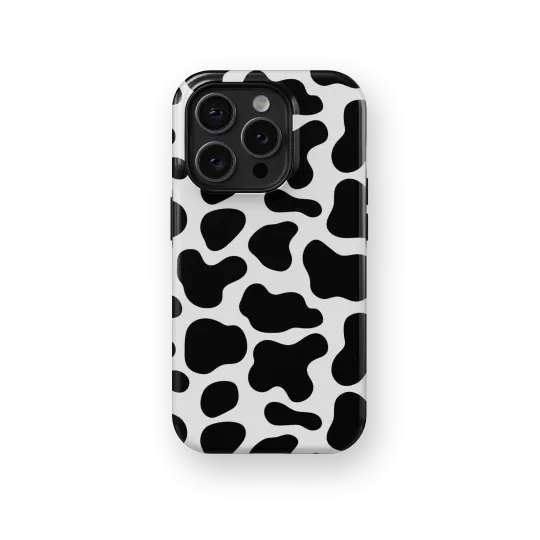 Black & White Flair | Coque de téléphone 3D 2en1 Ultra-résistante
