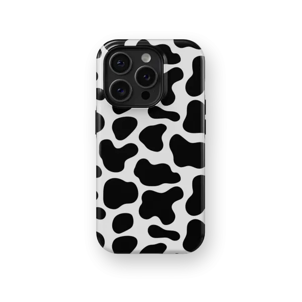 Black & White Flair | Coque de téléphone 3D 2en1 Ultra-résistante