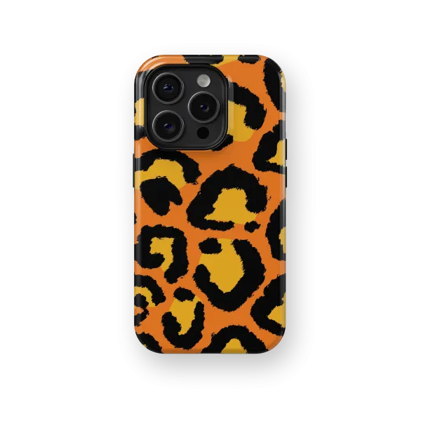 Fiery Serengeti | Coque de téléphone 3D 2en1 Ultra-résistante
