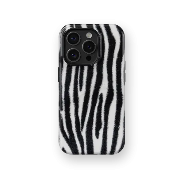 Zebra Chic | Coque de téléphone 3D 2en1 Ultra-résistante