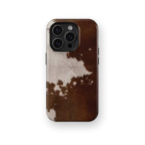 Cowhide Classic | Coque de téléphone 3D 2en1 Ultra-résistante