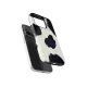 Cowhide Chic | Coque de téléphone 3D 2en1 Ultra-résistante