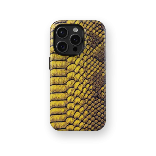 Sunlit Scales | Coque de téléphone 3D 2en1 Ultra-résistante