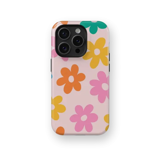 Daisy Delight | Coque de téléphone 3D 2en1 Ultra-résistante