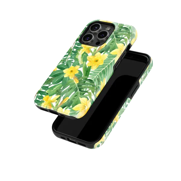 Tropical Daffodil | Coque de téléphone 3D 2en1 Ultra-résistante
