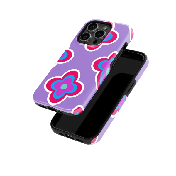 Retro Bloom | Coque de téléphone 3D 2en1 Ultra-résistante