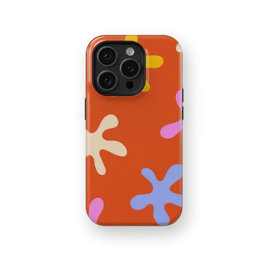 Sponge Flowers | Coque de téléphone 3D 2en1 Ultra-résistante