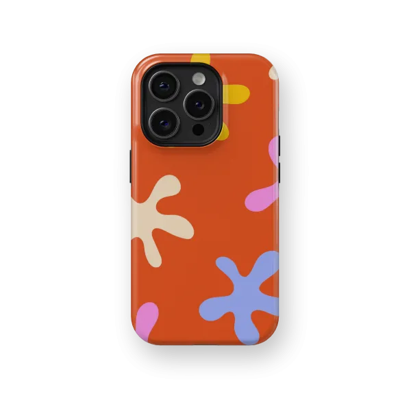 Sponge Flowers | Coque de téléphone 3D 2en1 Ultra-résistante
