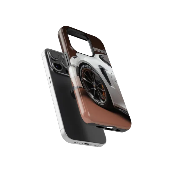 Wheel Luxury Porsche | Coque de téléphone 3D 2en1 Ultra-résistante