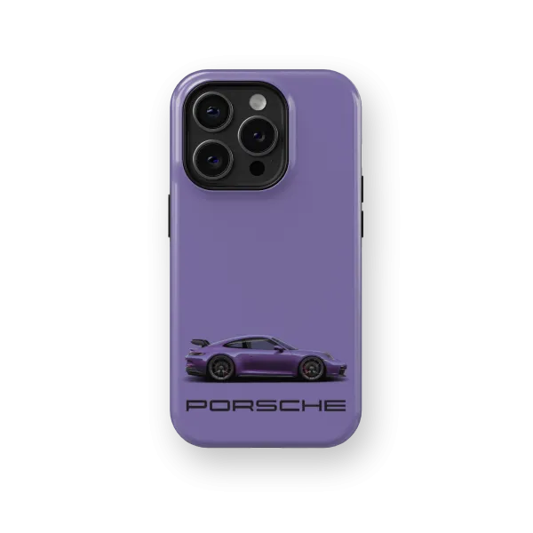 Purple Porsche | Coque de téléphone 3D 2en1 Ultra-résistante