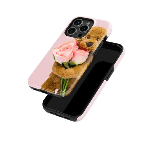 Teddy Bear | Coque de téléphone 3D 2en1 Ultra-résistante