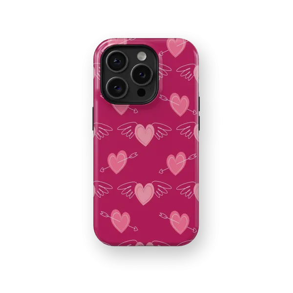 Love Gives Wings | Coque de téléphone 3D 2en1 Ultra-résistante