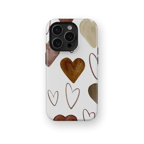 Autumn Love | Coque de téléphone 3D 2en1 Ultra-résistante