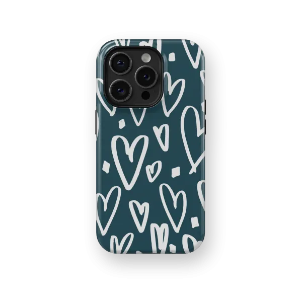 Meadow of Hearts | Coque de téléphone 3D 2en1 Ultra-résistante