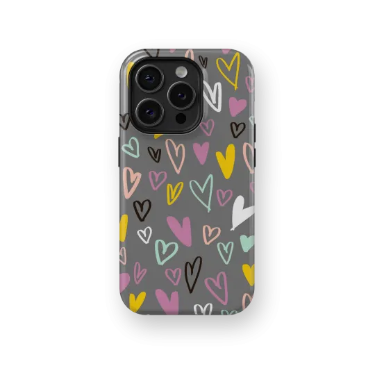 Dynamic Love | Coque de téléphone 3D 2en1 Ultra-résistante