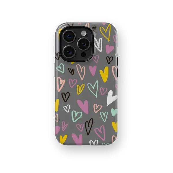 Dynamic Love | Coque de téléphone 3D 2en1 Ultra-résistante