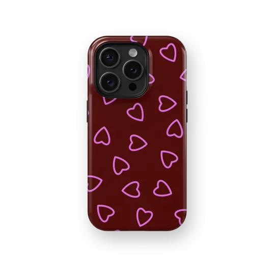 Heart Cake | Coque de téléphone 3D 2en1 Ultra-résistante