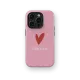 Signature Love - Pink | Coque de téléphone 3D 2en1 Ultra-résistante