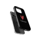 Signature Love - Black | Coque de téléphone 3D 2en1 Ultra-résistante