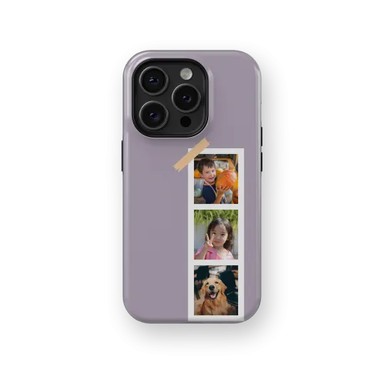 Photo Booth - Purple | Coque de téléphone 3D 2en1 Ultra-résistante