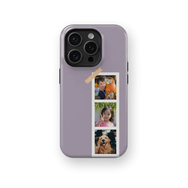 Photo Booth - Purple | Coque de téléphone 3D 2en1 Ultra-résistante