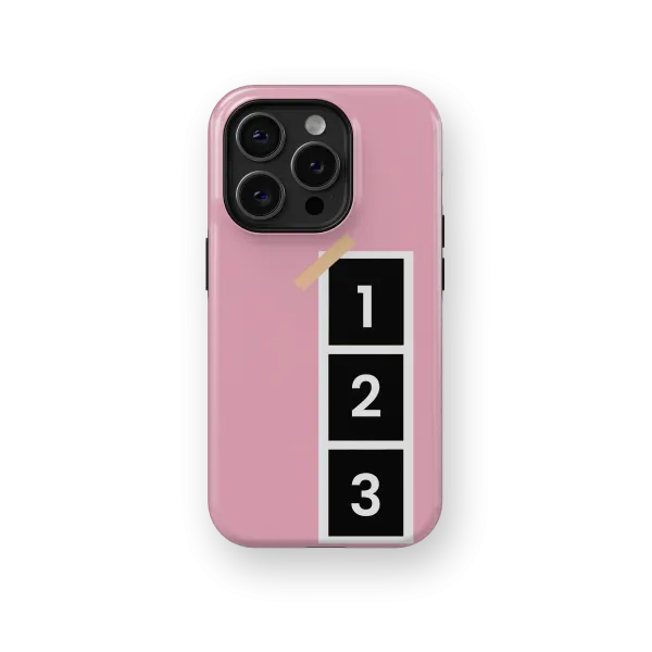 Photo Booth - Pink | Coque de téléphone 3D 2en1 Ultra-résistante