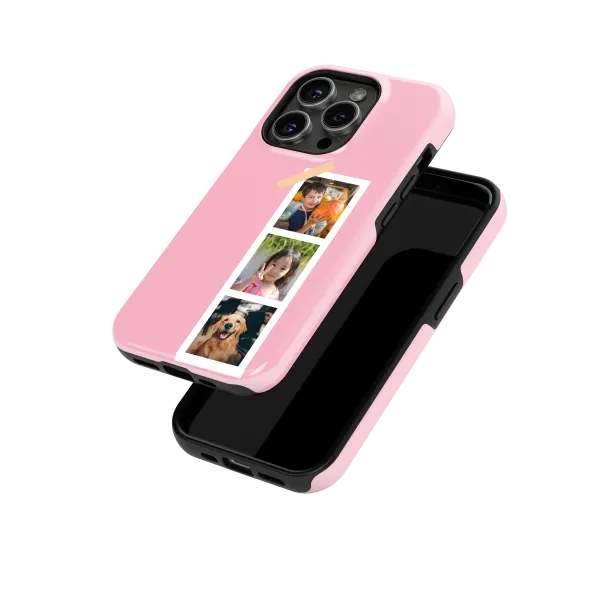 Photo Booth - Pink | Coque de téléphone 3D 2en1 Ultra-résistante
