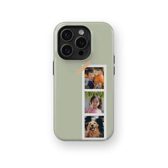 Photo Booth - Green | Coque de téléphone 3D 2en1 Ultra-résistante
