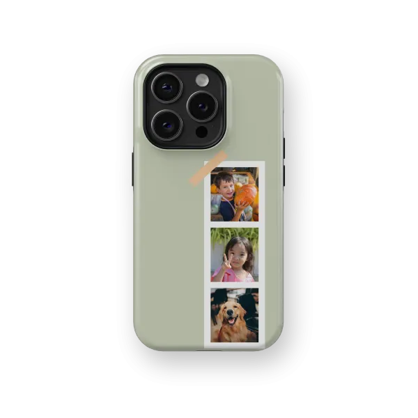 Photo Booth - Green | Coque de téléphone 3D 2en1 Ultra-résistante