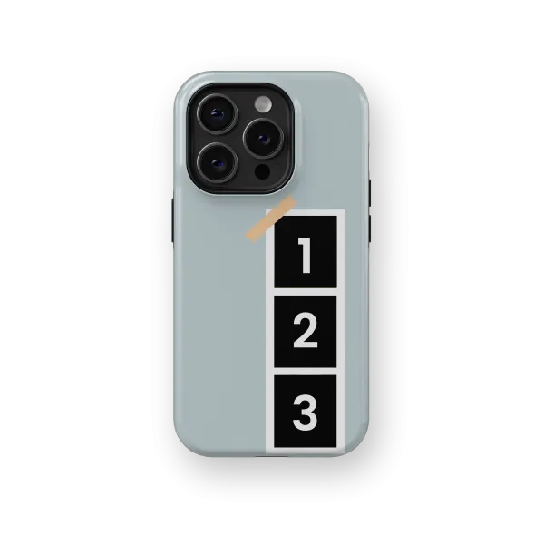 Photo Booth - Blue | Coque de téléphone 3D 2en1 Ultra-résistante