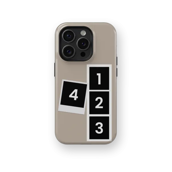 Memory Collage - Grey | Coque de téléphone 3D 2en1 Ultra-résistante