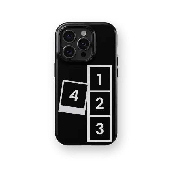 Memory Collage - Black | Coque de téléphone 3D 2en1 Ultra-résistante