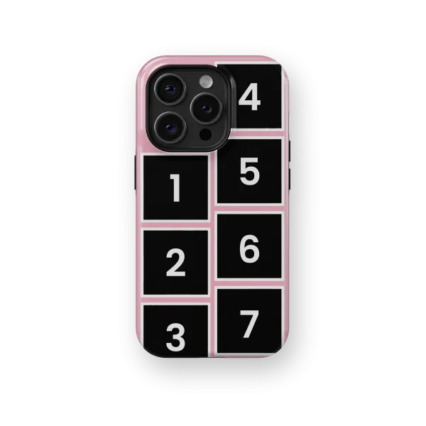 Snapshot Gallery - Pink | Coque de téléphone 3D 2en1 Ultra-résistante