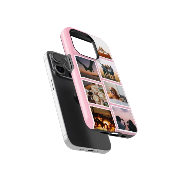 Snapshot Gallery - Pink | Coque de téléphone 3D 2en1 Ultra-résistante