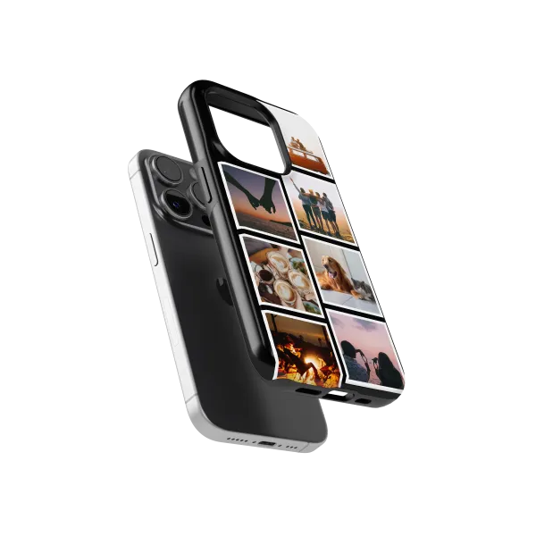Snapshot Gallery - Black | Coque de téléphone 3D 2en1 Ultra-résistante