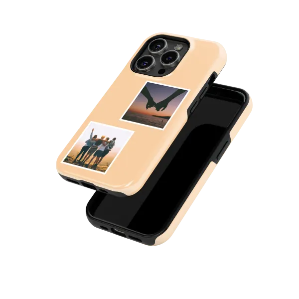 Twin Memories - Yellow | Coque de téléphone 3D 2en1 Ultra-résistante